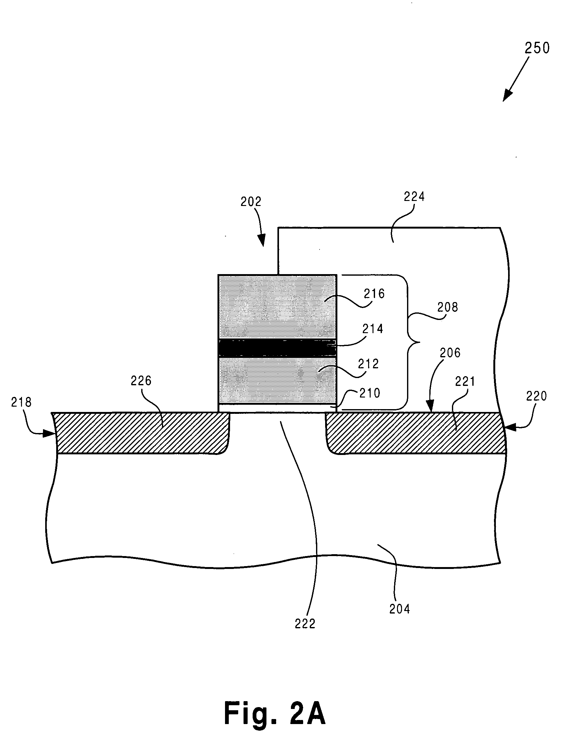 Structure and method for low Vss resistance and reduced dibl in a floating gate memory cell