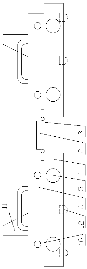 Folding car restraint device