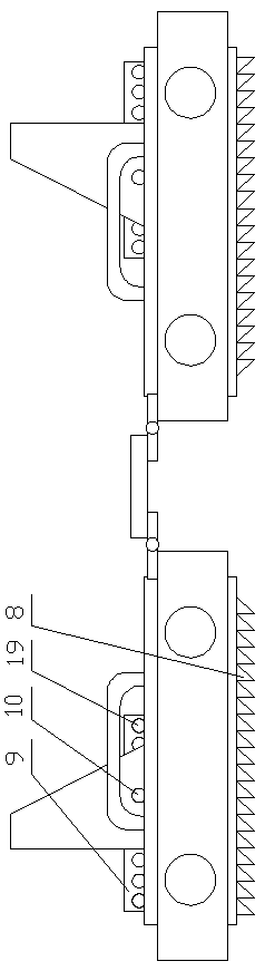 Folding car restraint device