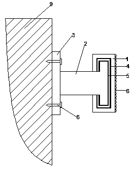 Anti-collision device for wharf