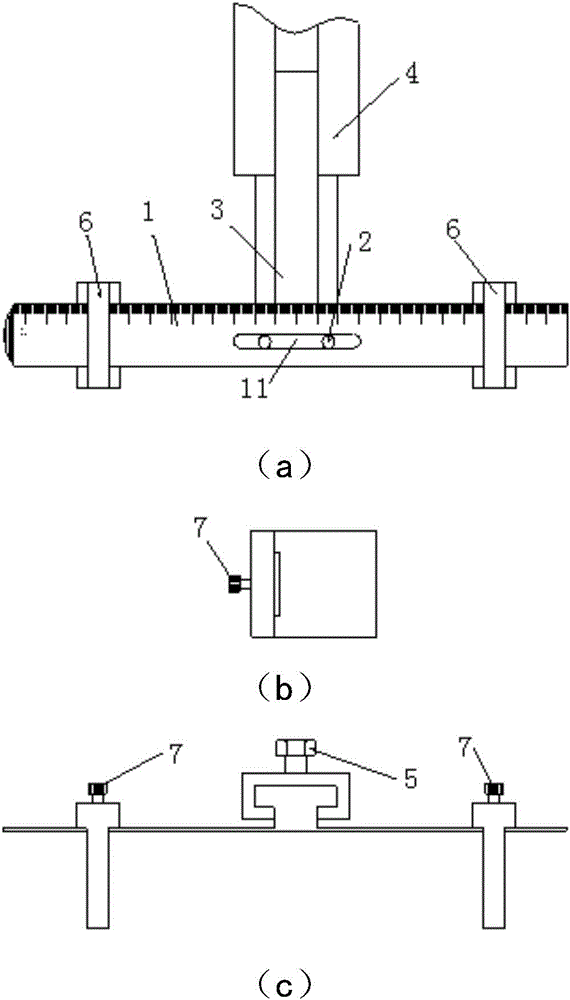 Probe moving position control device for ultrasonic flaw detection of wheel set and usage method