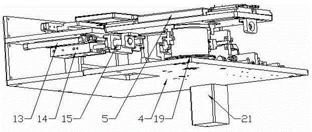 A lens test focusing machine