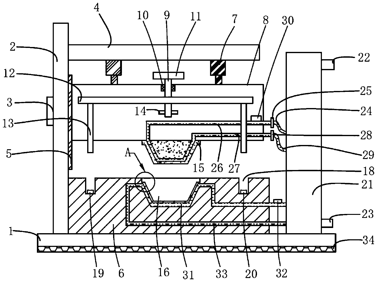 Aluminum profile extrusion die sleeve