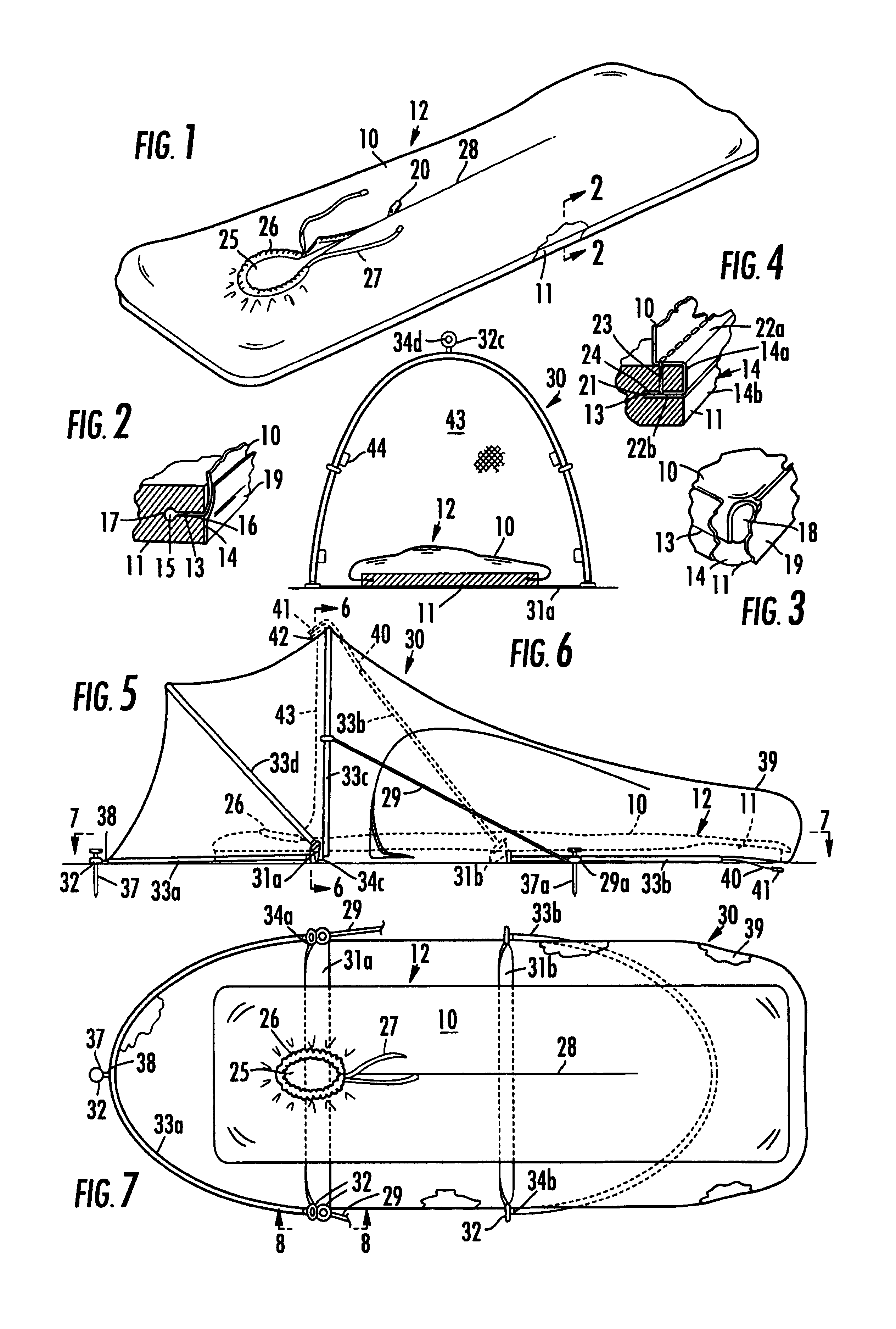 Portable bivouac shelter