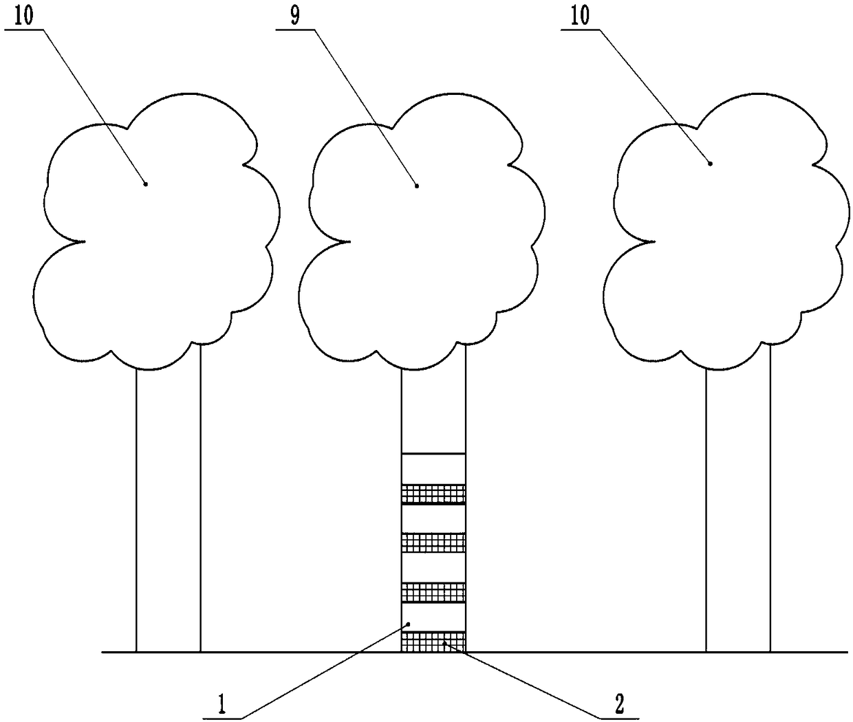 Method for preventing and controlling forestry pests