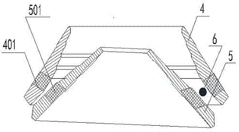 Anti-wear movable sleeve of super wear-resistant sand-making roller compaction opening of conic sand making machine and forming method