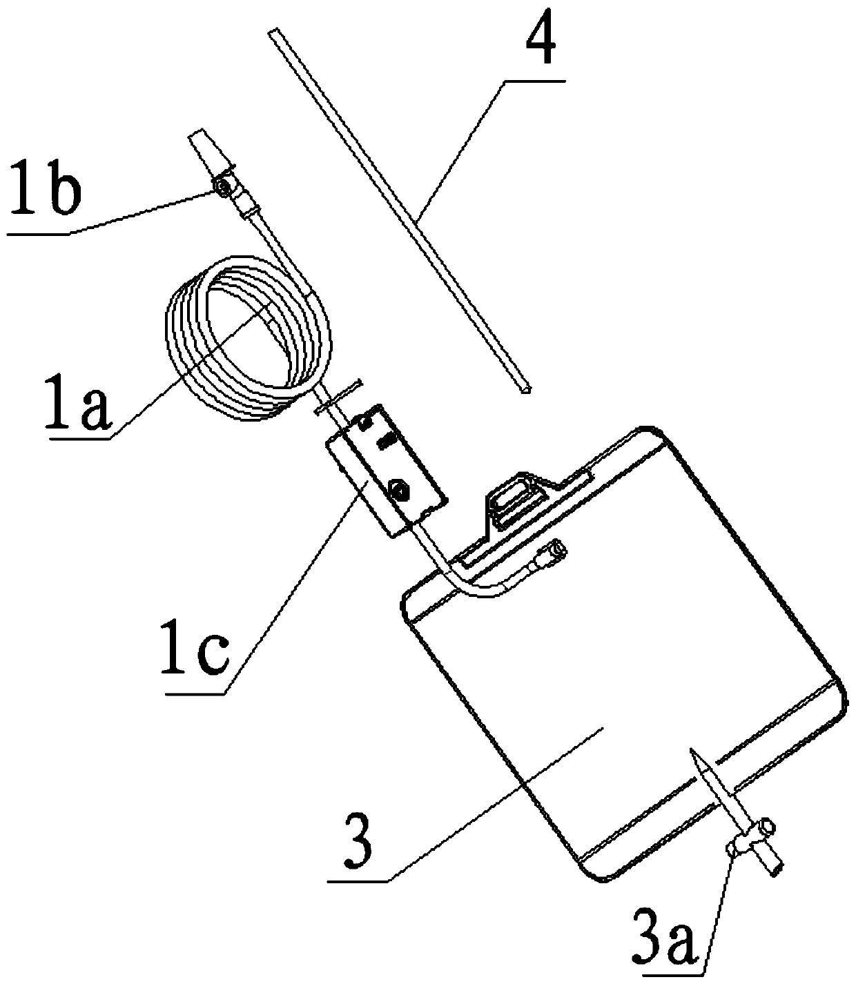 Urine drainage control and urine volume measurement system