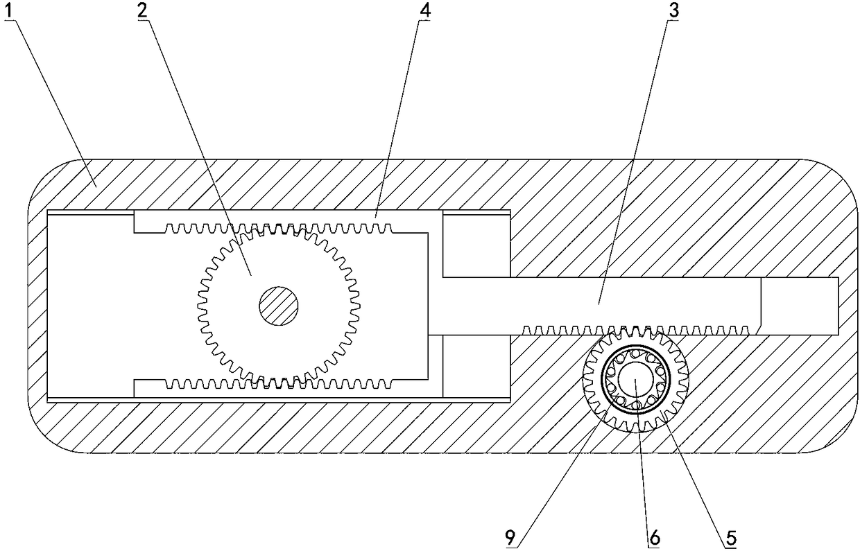 Device for converting kinetic energy into electric energy for new energy automobiles during driving