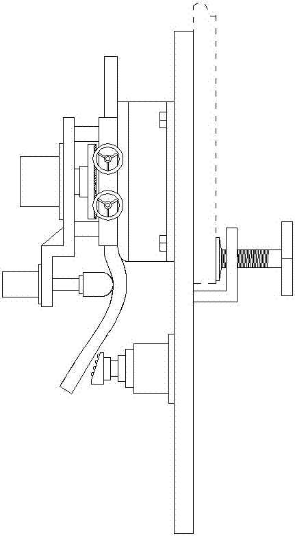 Hydraulic device for bending pipe parts