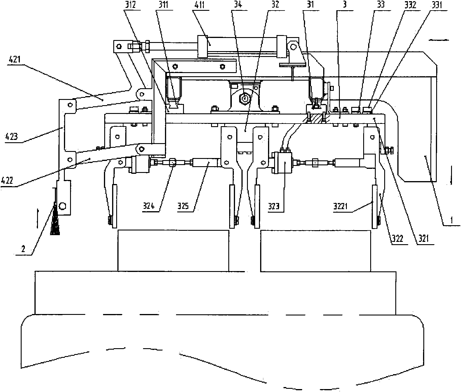 Manipulator of stacker crane