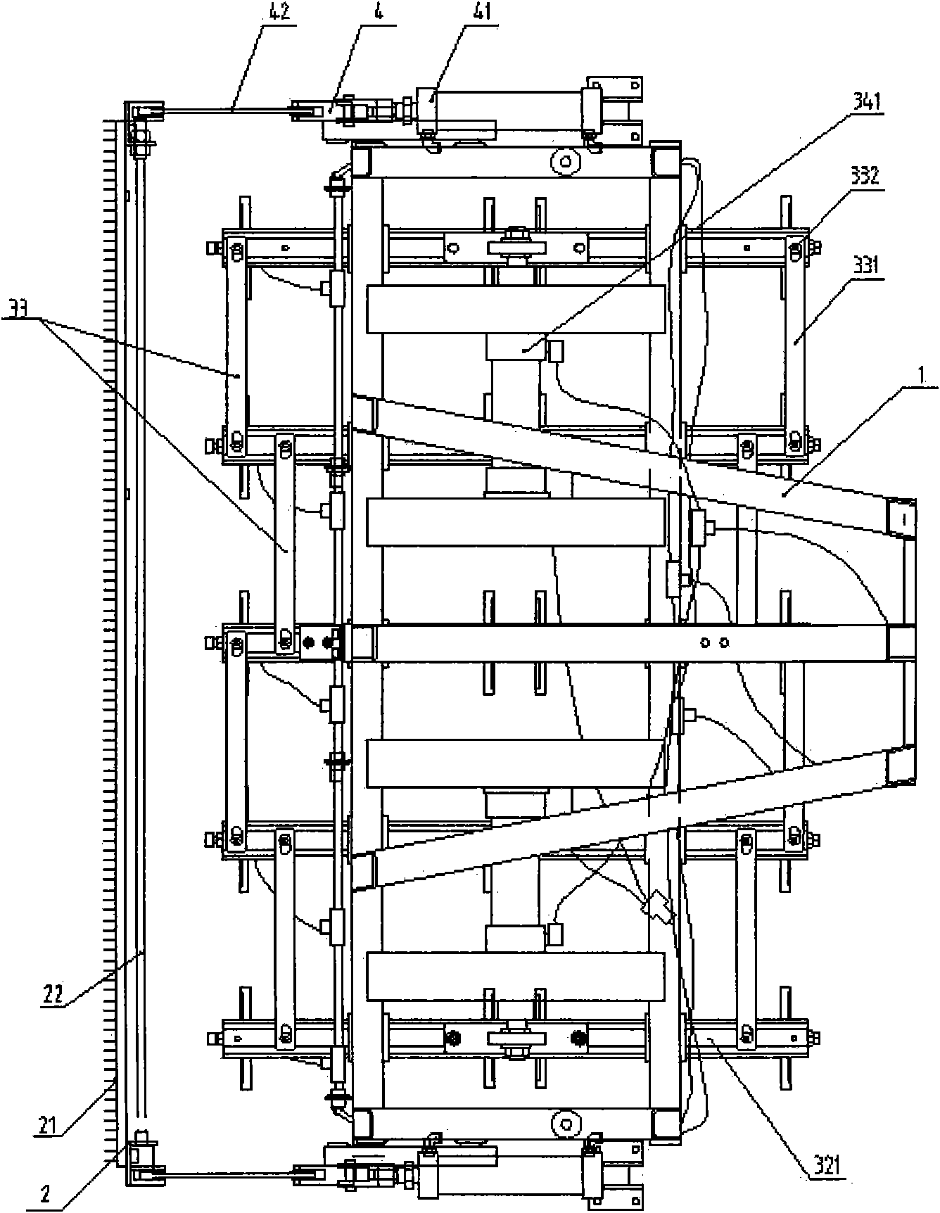 Manipulator of stacker crane