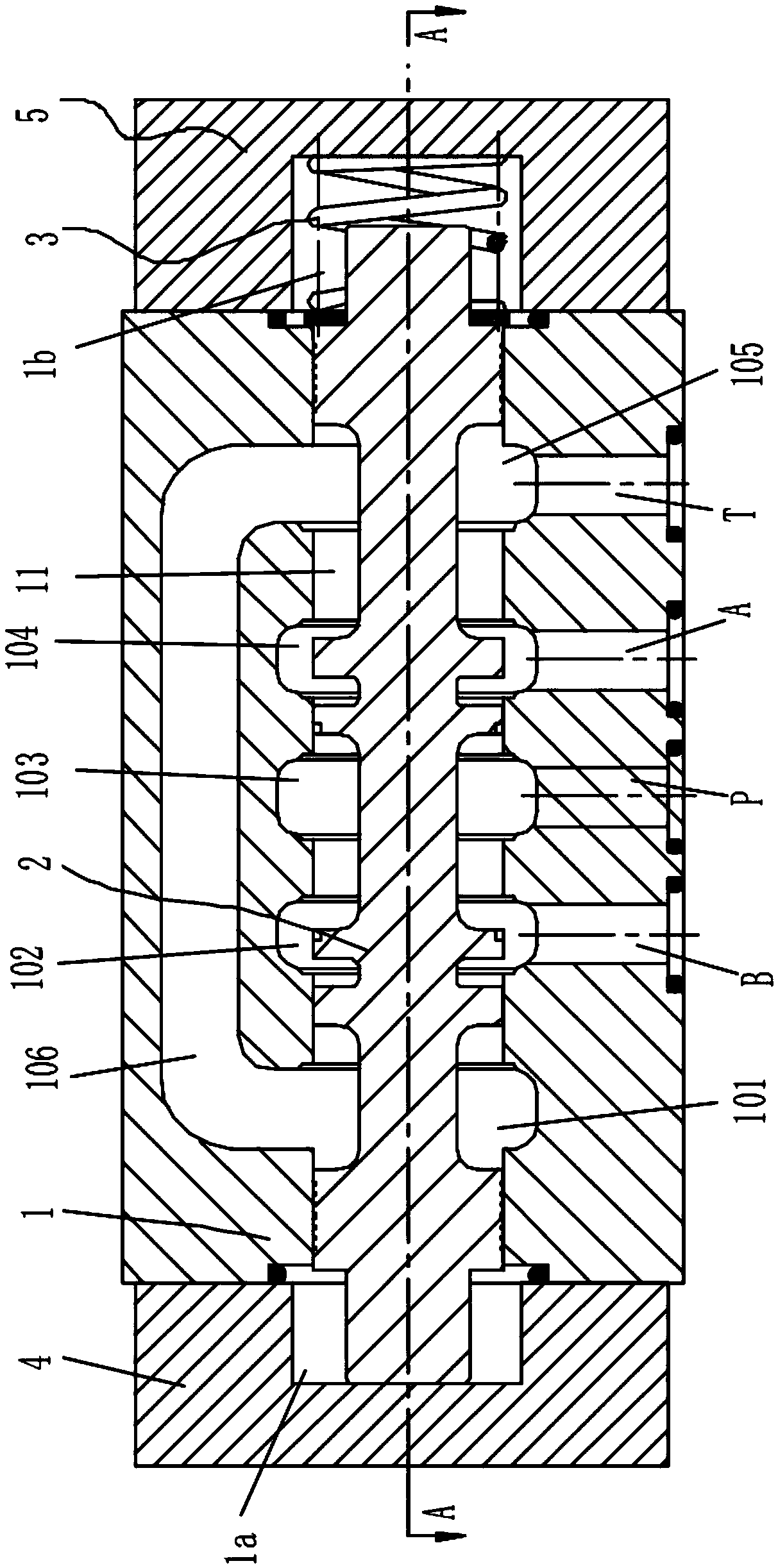 Hydraulic control device for agricultural machinery