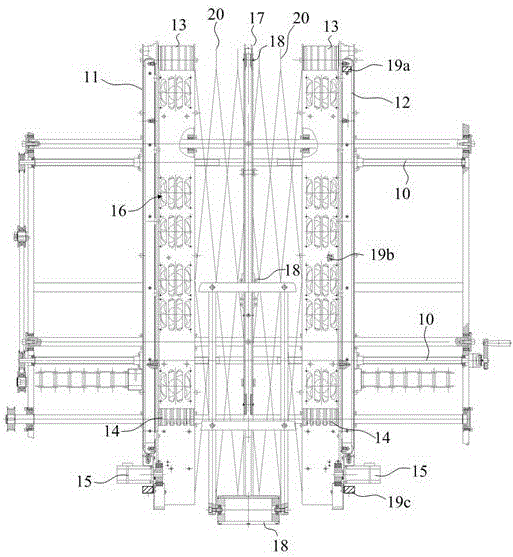 High-speed broad paper discharging device