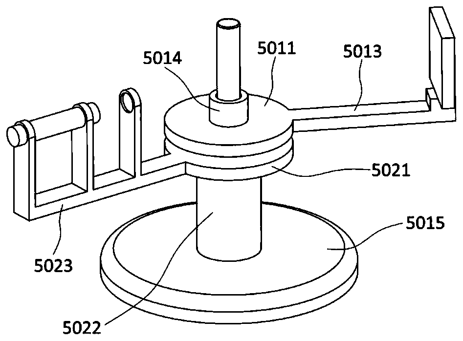 Detection device for multi-angle nanometer granularity measurement and detection method thereof