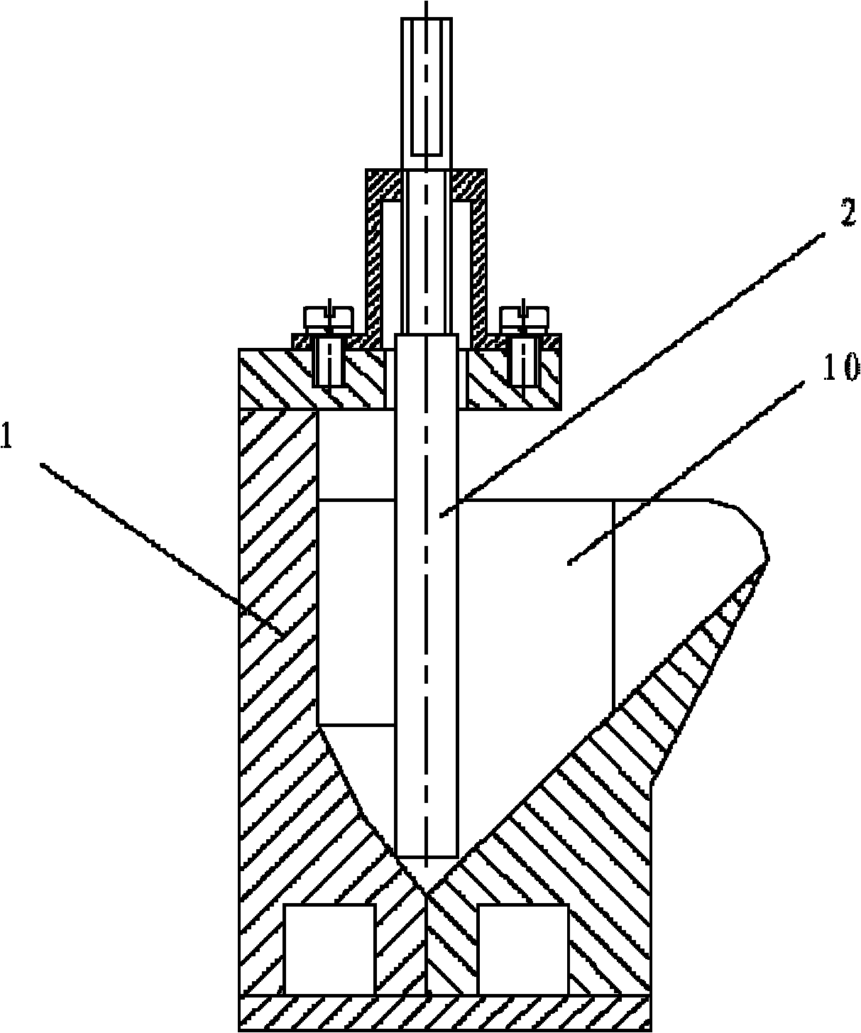 Multi-mode quantitative indium ingot automatic casting system