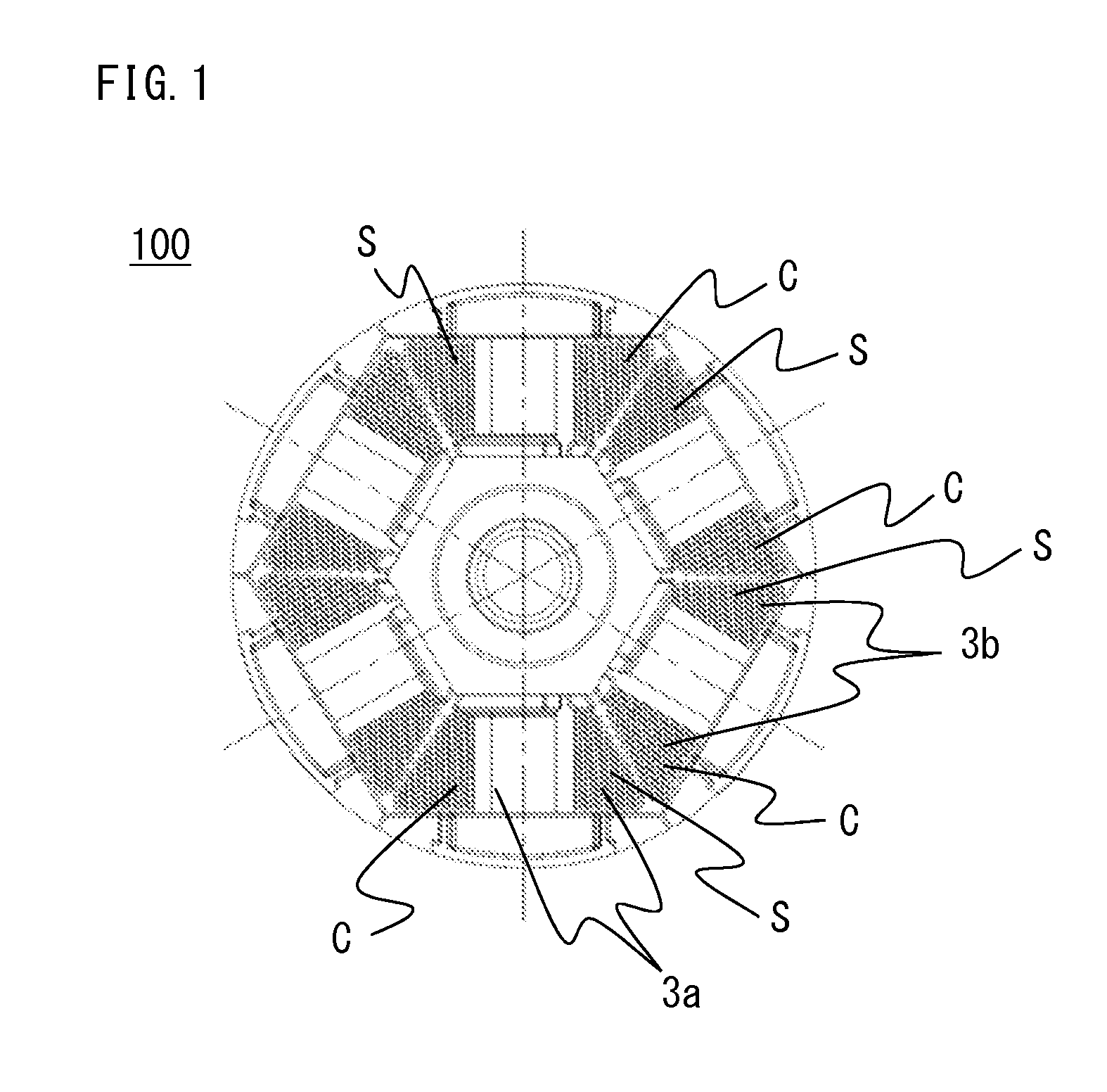 Rotating electrical machine armature