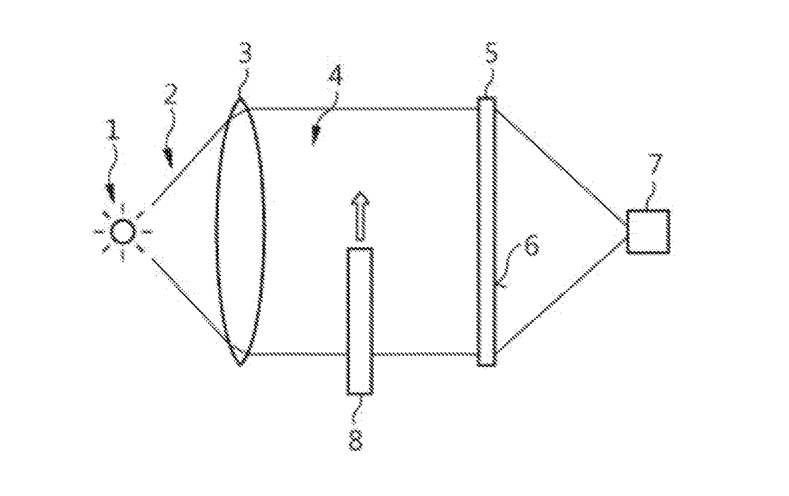 Method and device for optically inspecting faults