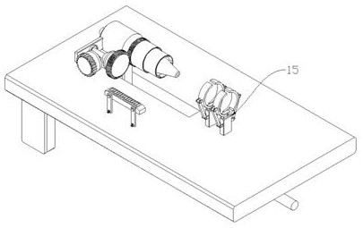 Fuel pipe sealing performance detection mechanism