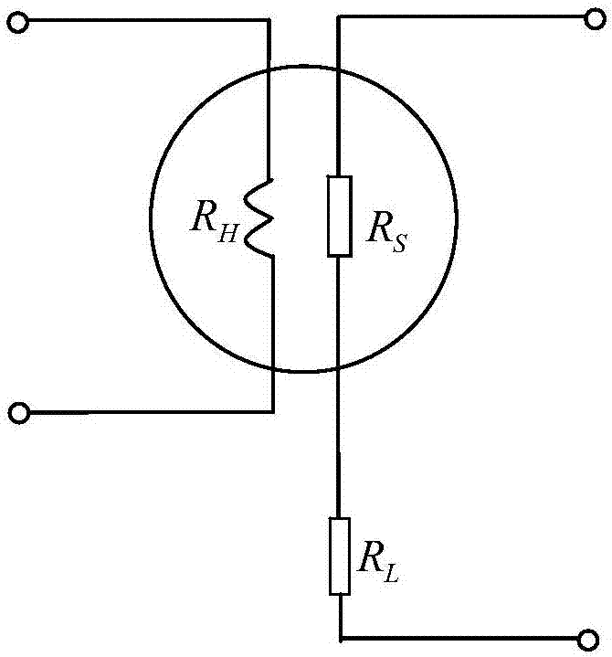 Combustible harmful gas detector capable of eliminating temperature drift