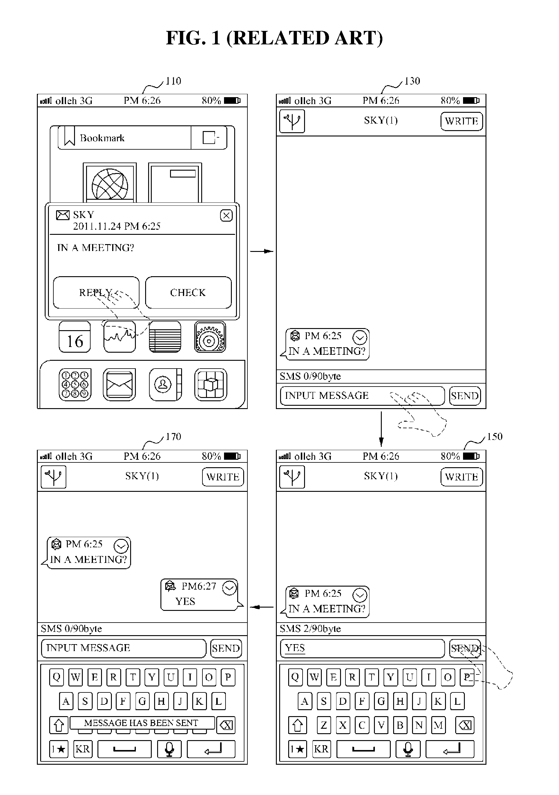 Method and terminal for activating application based on handwriting input