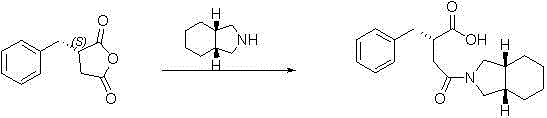 Preparation method of (S)-2-benzylsuccinic acid