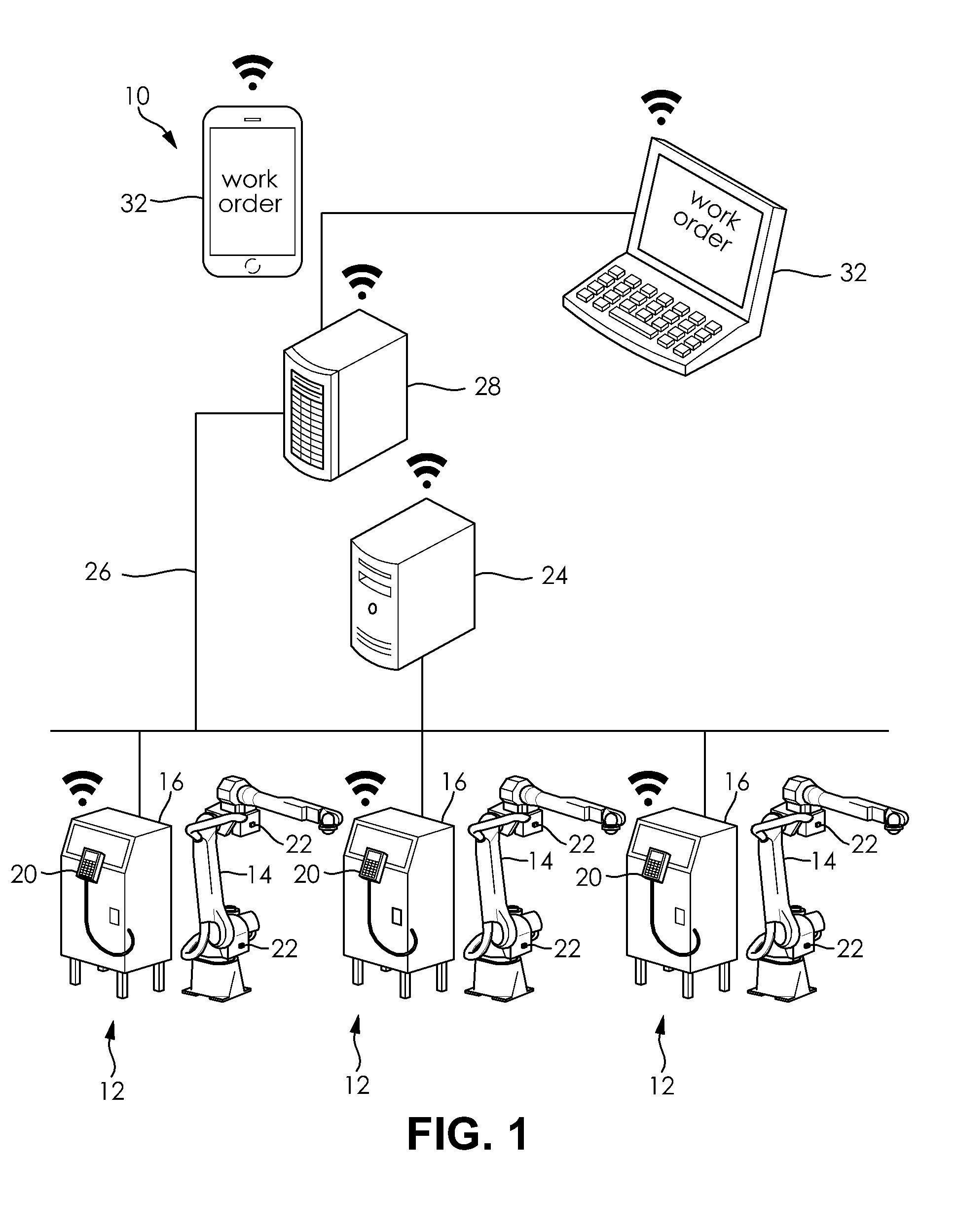 System for diagnosis of robot state