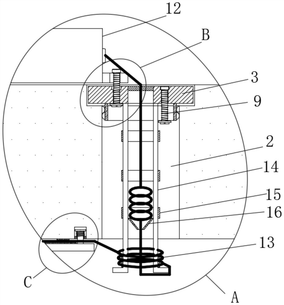 Office desk with convenient-to-fix wiring board and wire fixing method