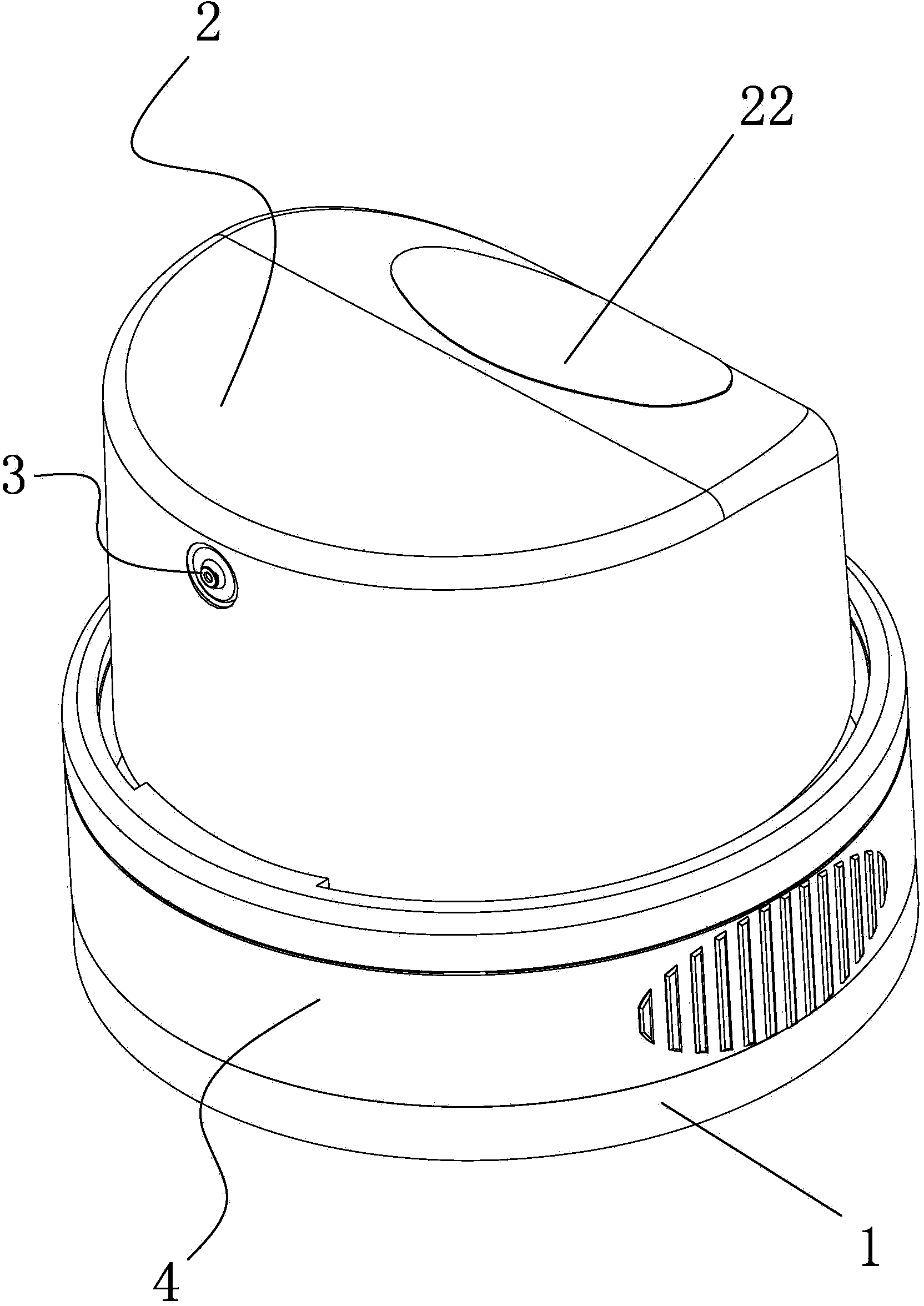 Self-locking type spray cap