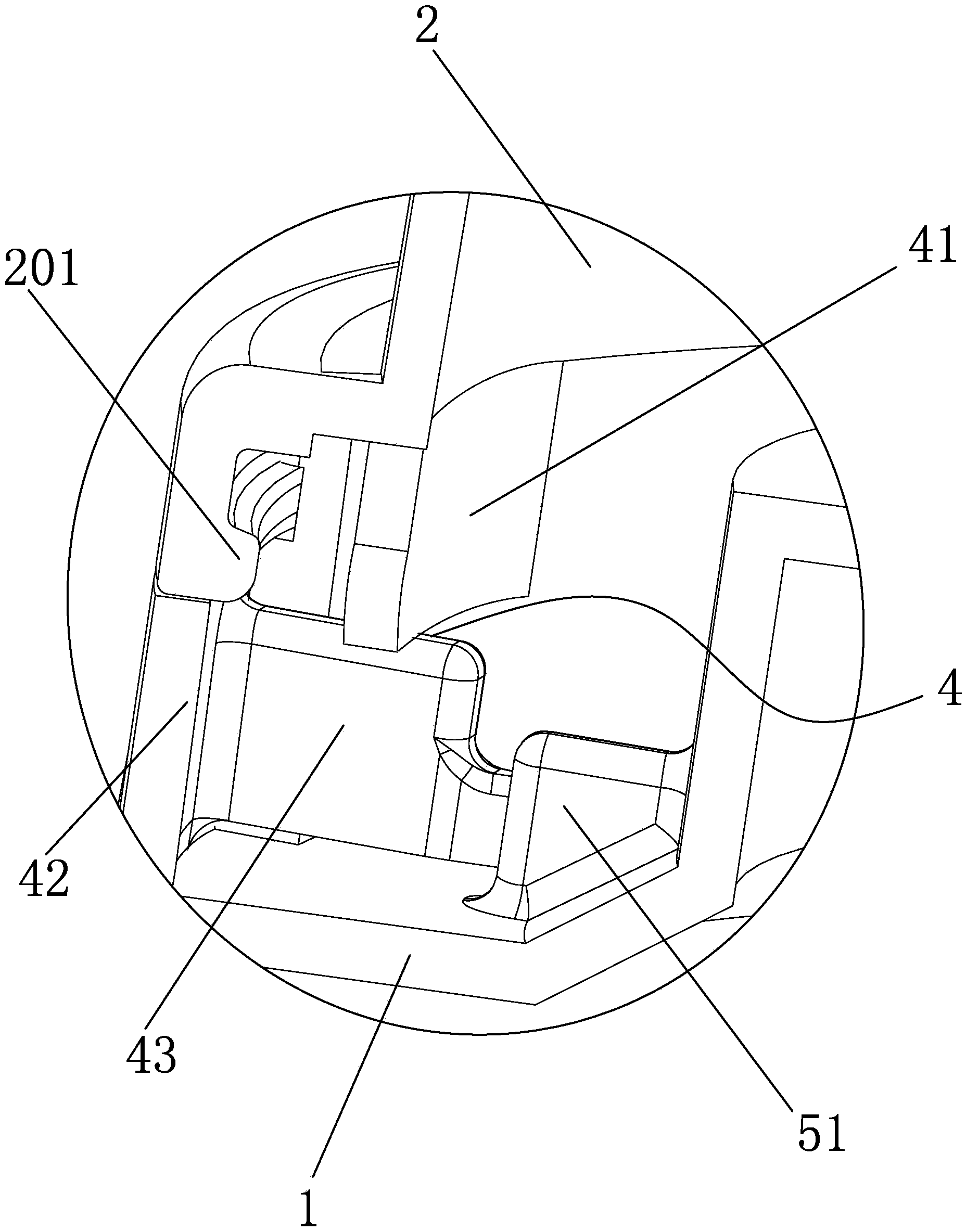 Self-locking type spray cap