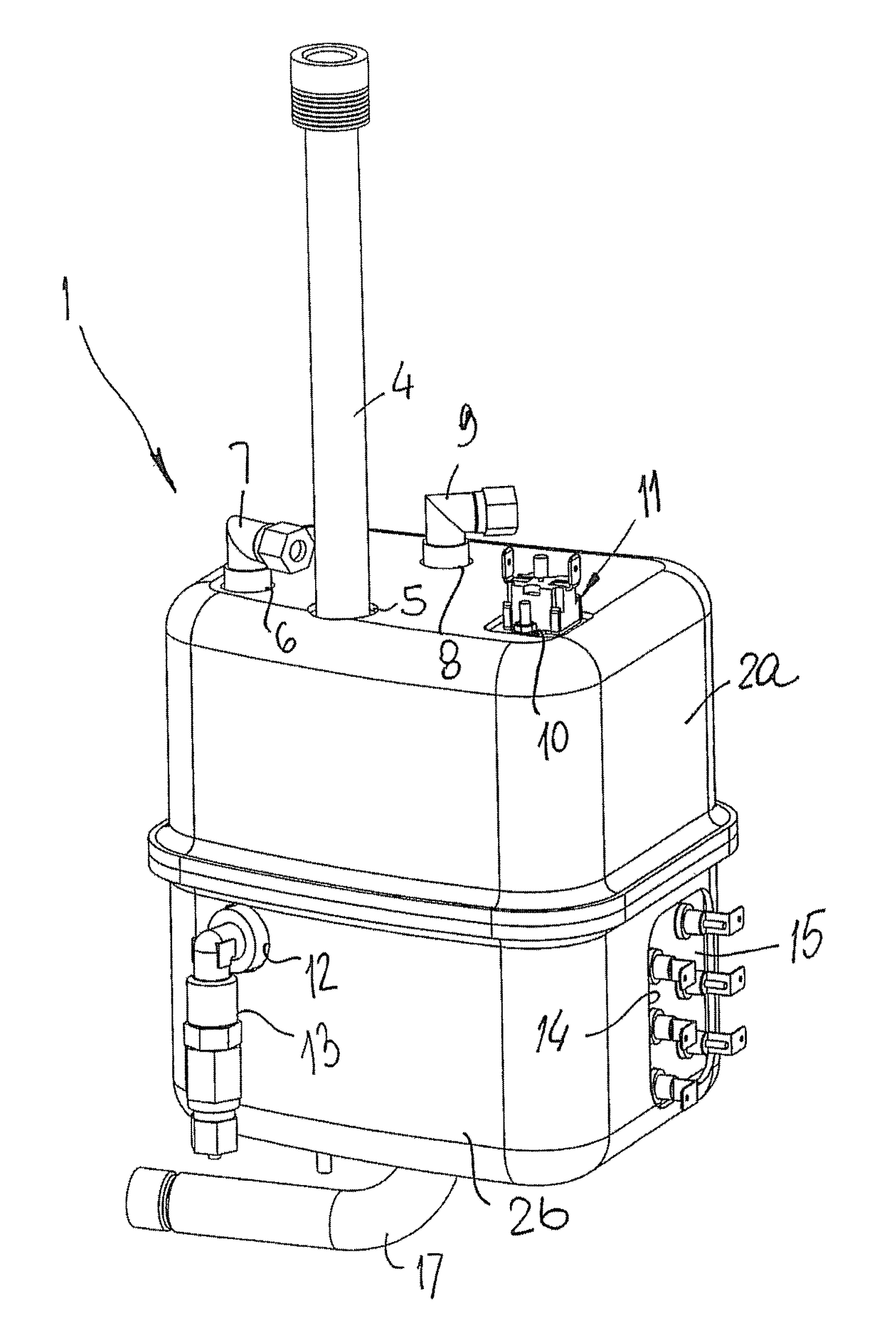 Boiler for domestic appliances and water heating systems with steam production for home and industrial use