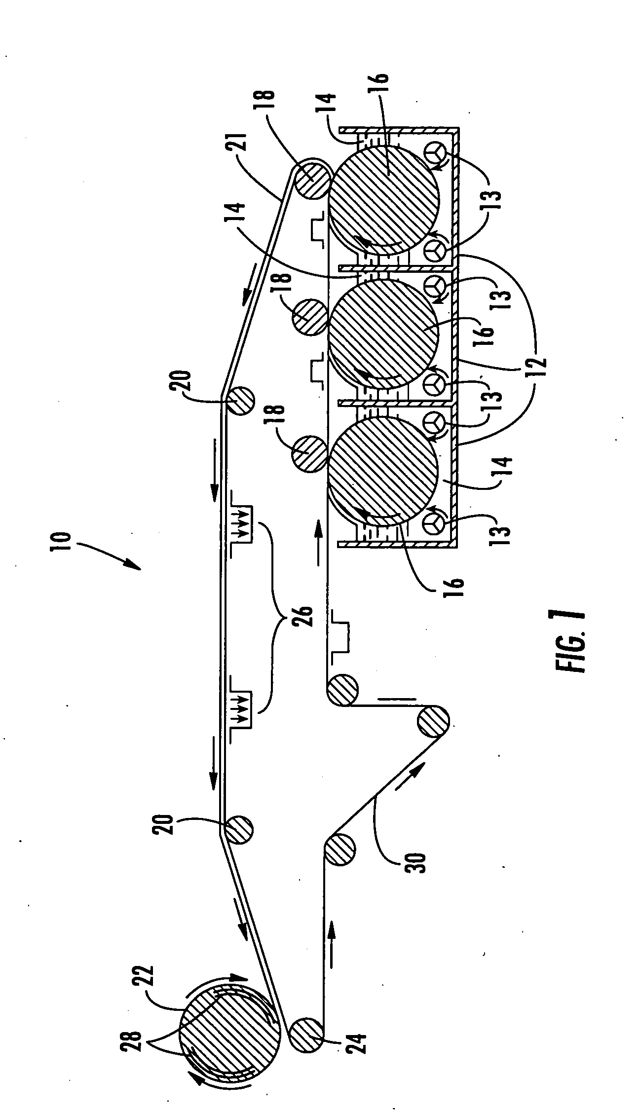 Felt for forming fiber cement articles having stretch-resistant yarns