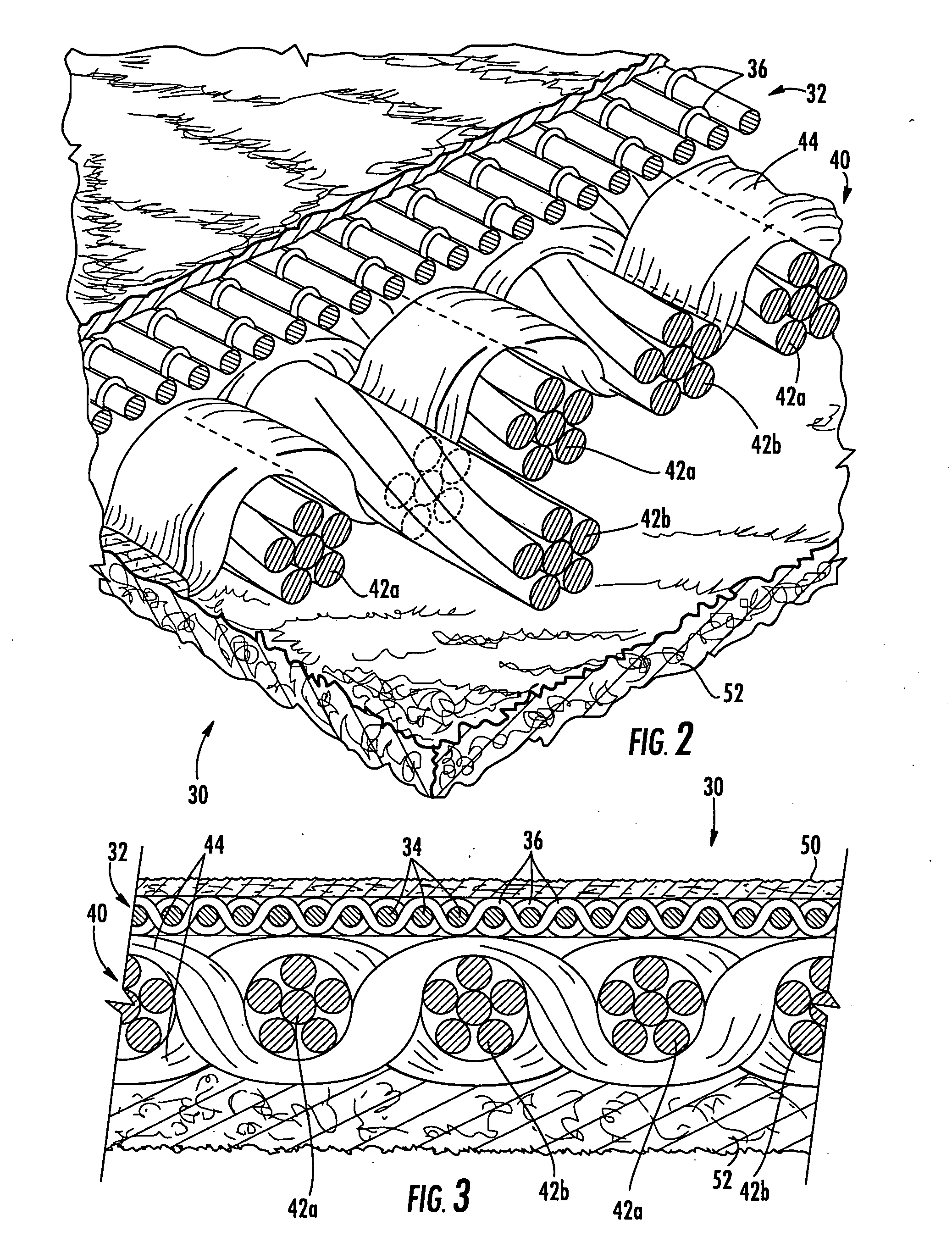 Felt for forming fiber cement articles having stretch-resistant yarns