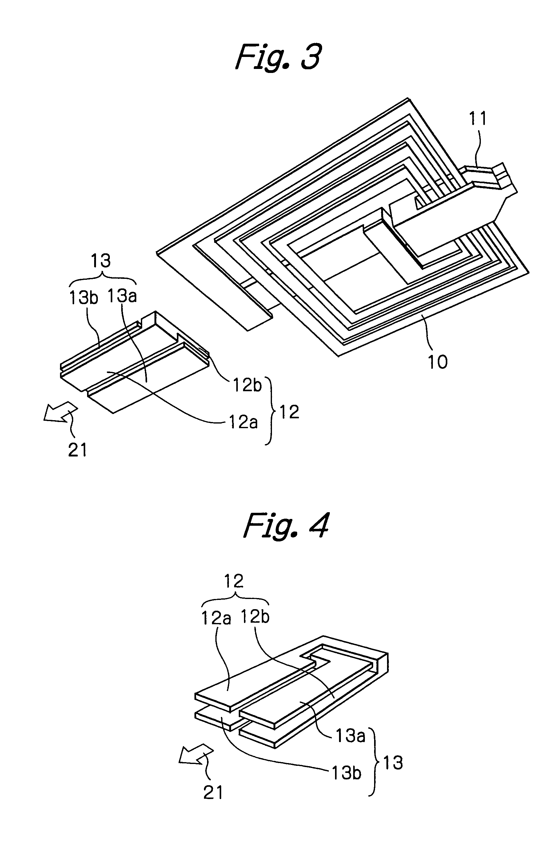 Coil conductor with trace conductors for a thin-film magnetic head