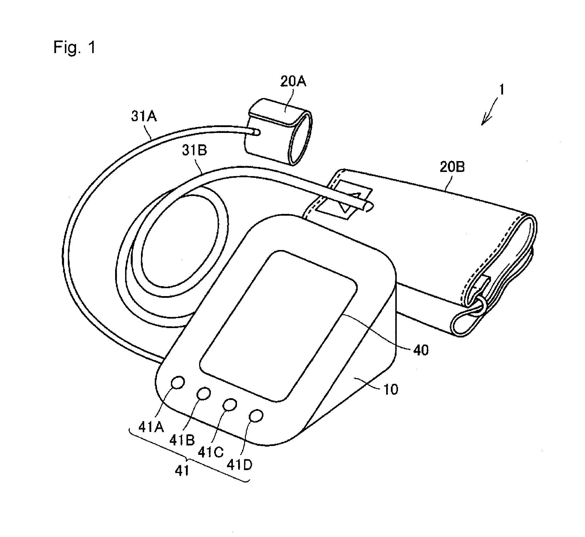 Electronic sphygmomanometer