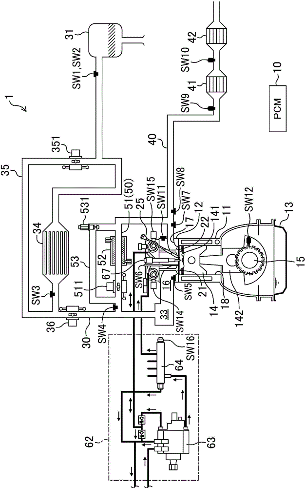 Control device of spark-ignition engine