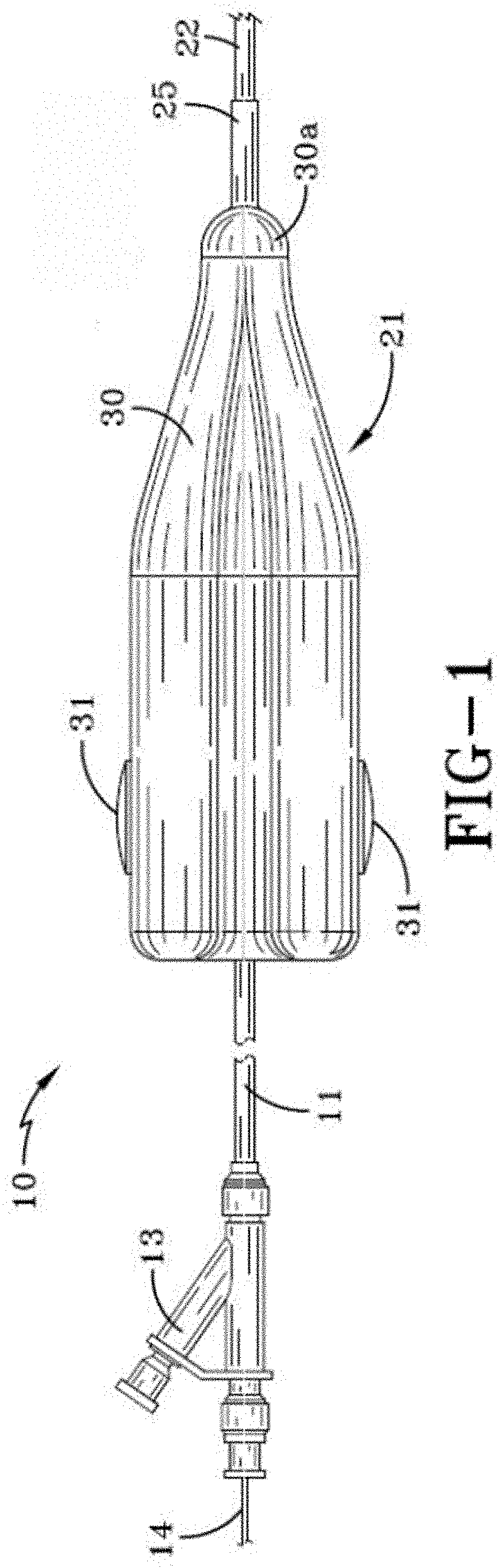 Balloon catheter having a retractable sheath