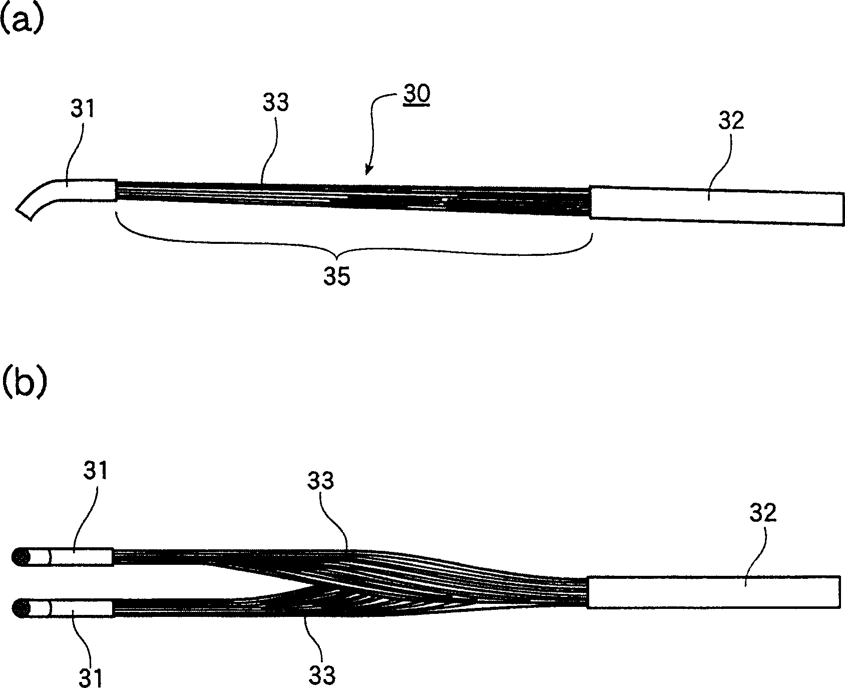 Optical guide unit, its manufacturing method , and dental appliances having optical guide unit