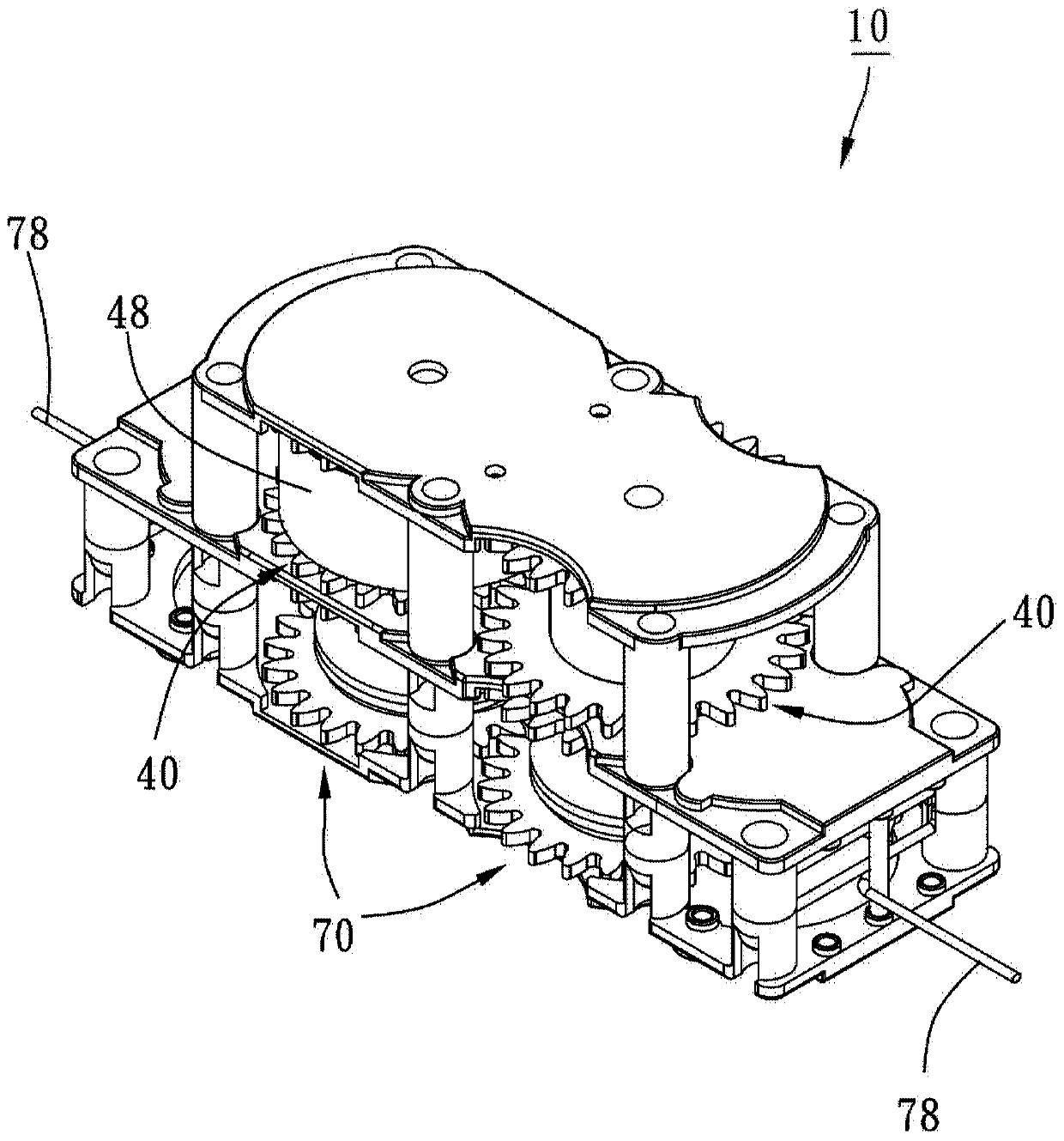 Double-layer rope winder