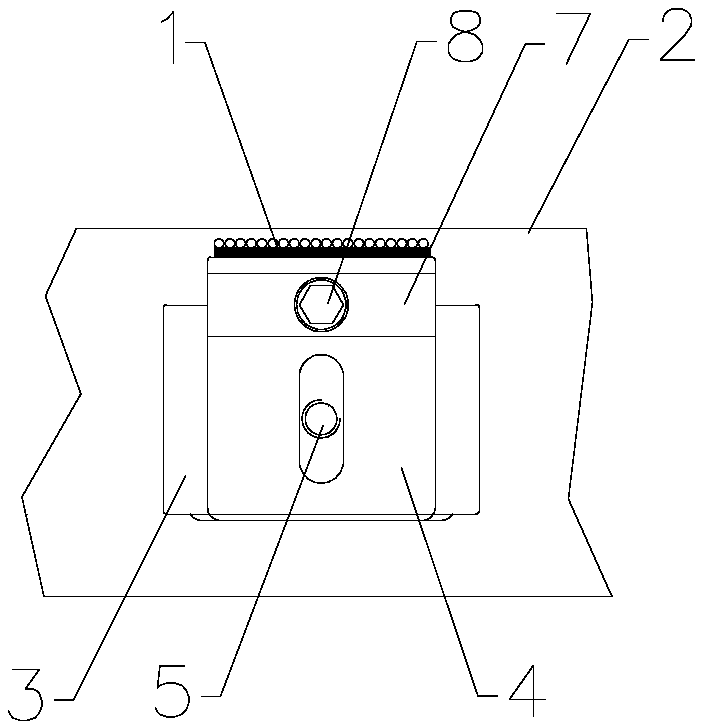 Internal snare device used for drum