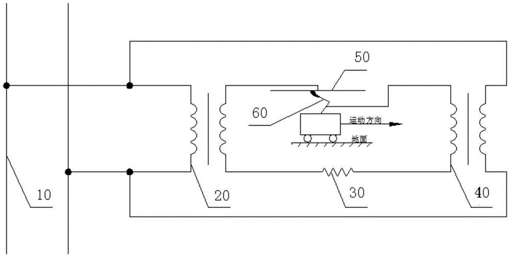 Pantograph-catenary electric arc detection method and system based on train power supply system