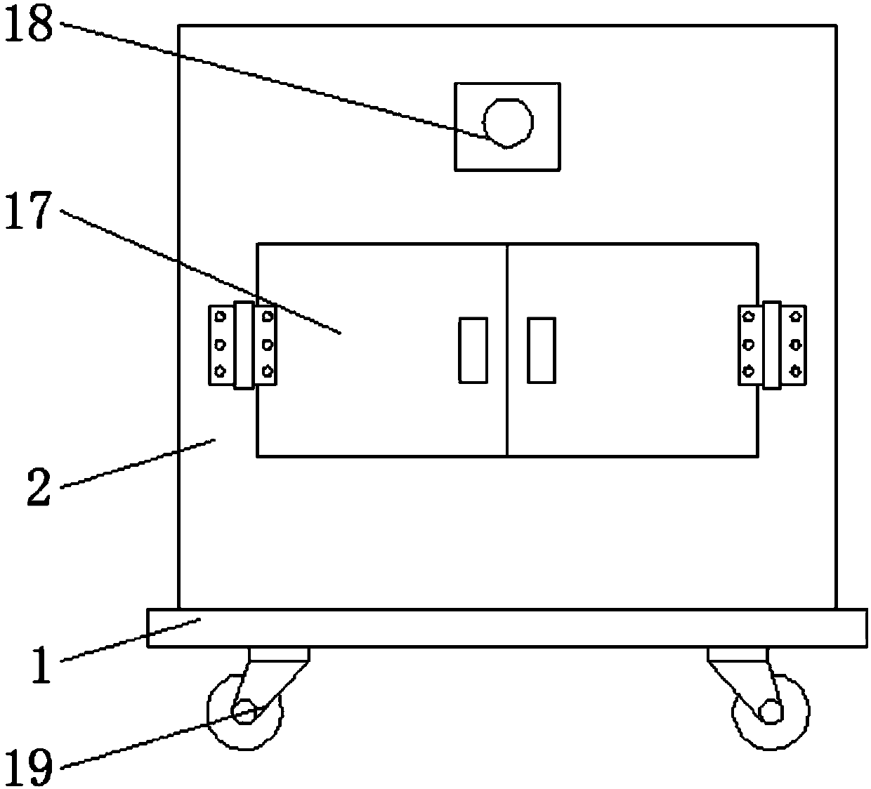 Cutting device capable of cutting different sizes of ceramic tiles