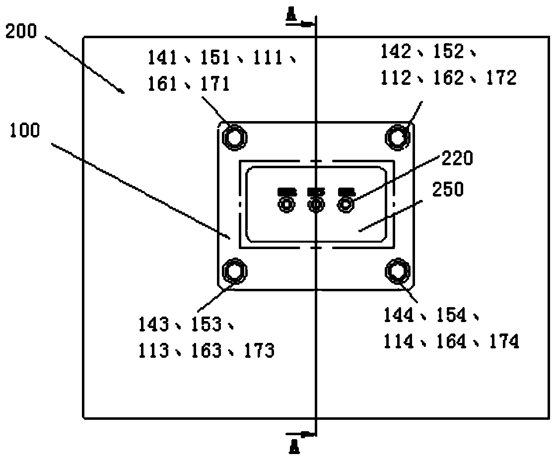 Sealing joint for gas insulation switch cabinet