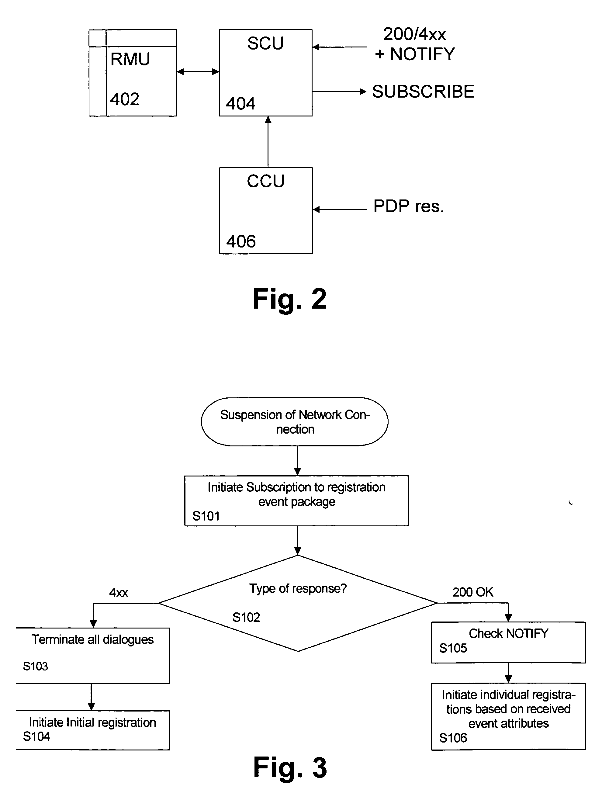 Handling suspended network state of a terminal device