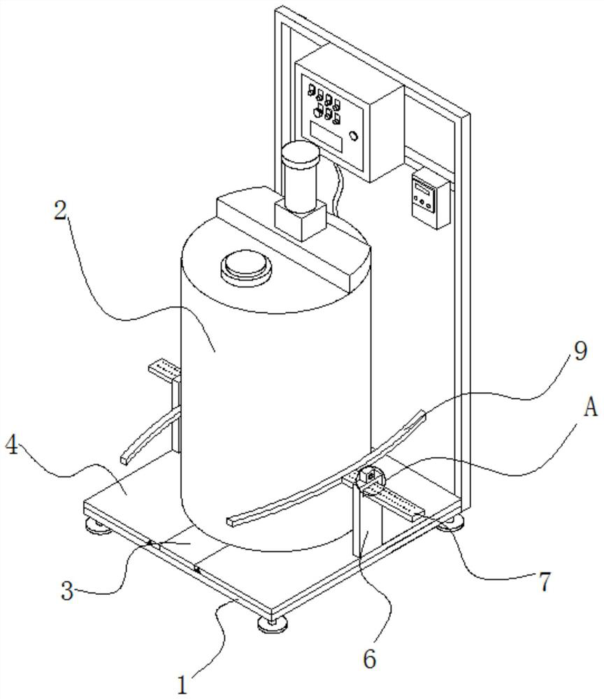 A functional compound liquid anti-sedimentation device based on clothing production