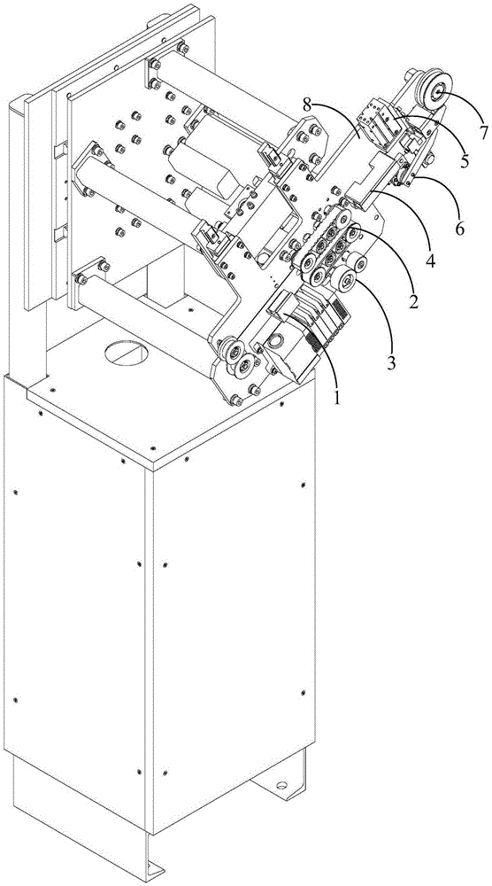 A kind of sealing strip bonding equipment