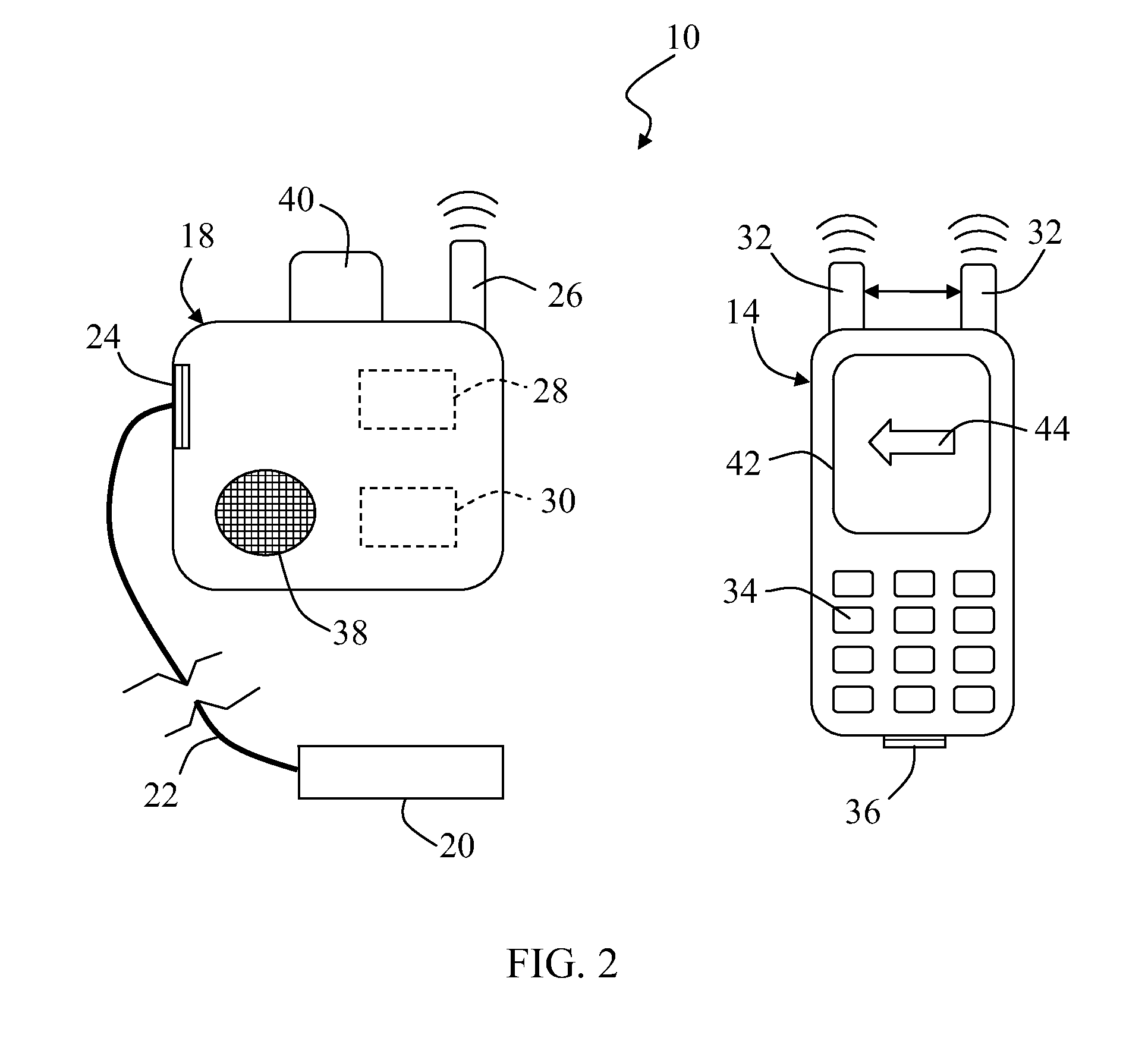 System and method for determining the location of wireless sensors