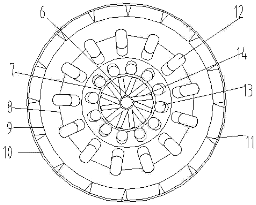 Low-heating-value/low-pressure gas combustor