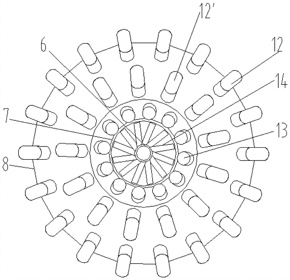 Low-heating-value/low-pressure gas combustor