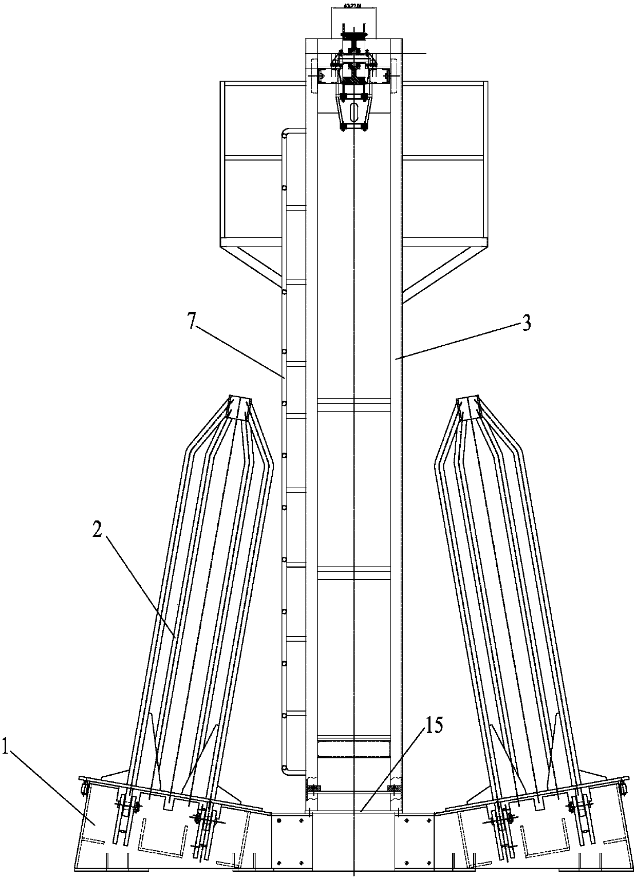 Top-drawing type pay-off rack