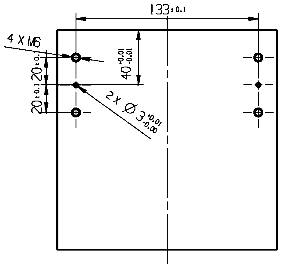 Positioning method for low-bending-moment clamping of small clamping surface of complex bracket part